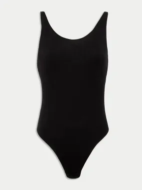Cotton rich light control secret support bodysuit