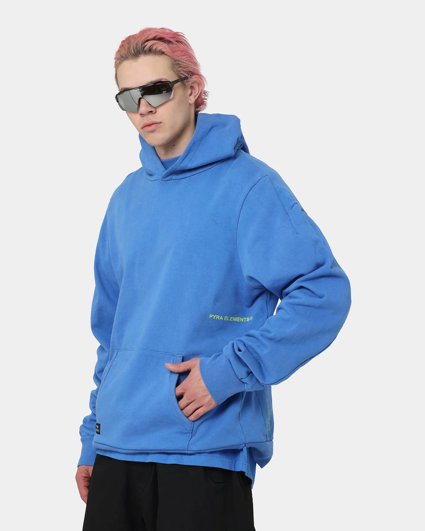 PYRA Design Logo Hoodie Laguna Blue